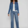 Vila Jackets<VINEED DENIM JACKET (MEDIUM BLUE)