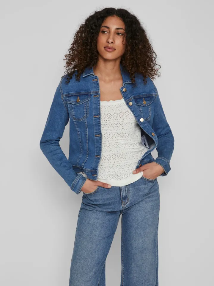 vineed_denim_jacket_mediu_1.webp Vila Jackets<VINEED DENIM JACKET (MEDIUM BLUE)