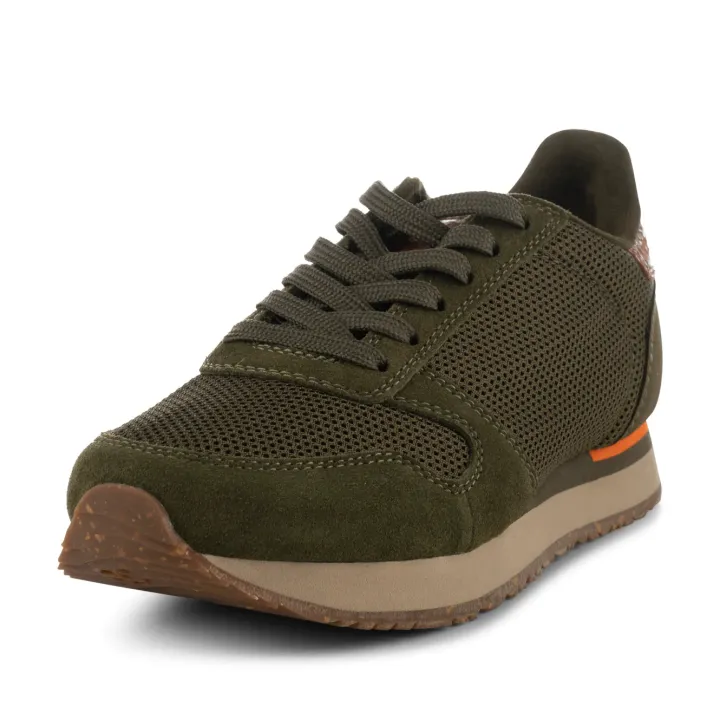 ydun_icon_runners_olive_g_2.webp Woden Trainers<Ydun Icon Runners (Olive Green)